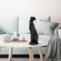Aberto Design Objeto decorativo Leopard Black